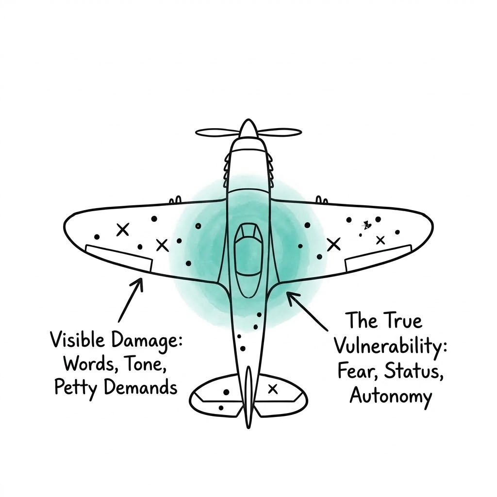 Abraham Wald's analysis of survivorship bias