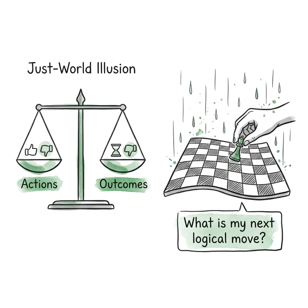 The shifting chessboard of changing circumstances